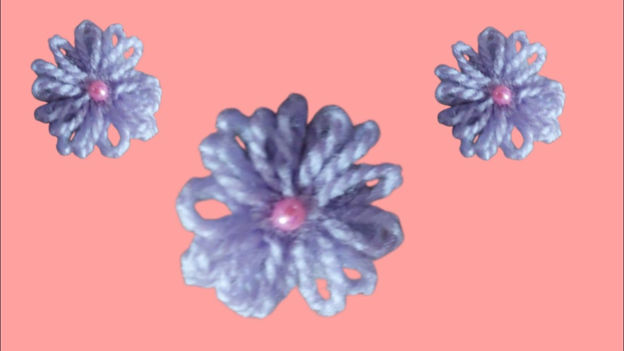 COMO FAZER FLORES DE LÃ NO LÁPIS