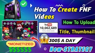 How To Create FNF Videos | Copy/Paste Work 🤑 | How to Earn Money From Youtube | Make Money Online screenshot 5