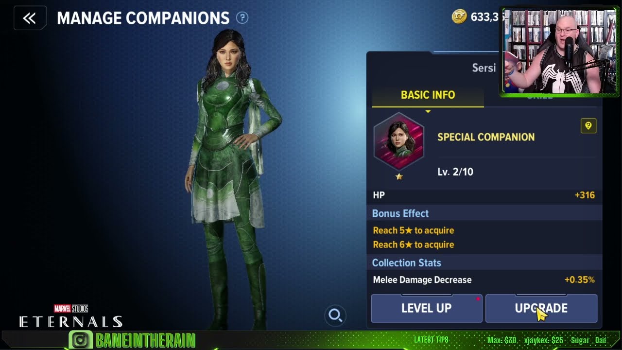 How to level up MFR companions