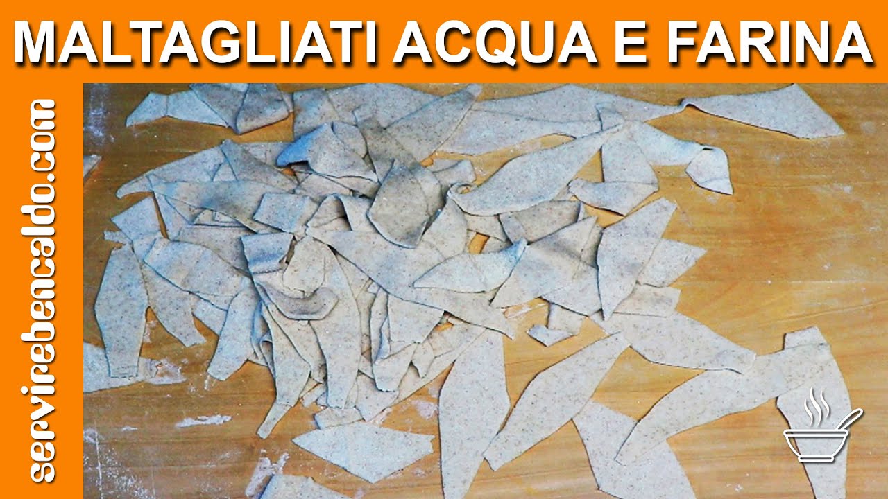 Come fare i Maltagliati acqua e farina