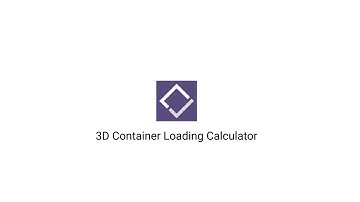 3D Container Loading Calculator