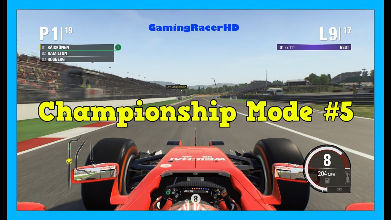 F1 2015 - Championship Mode (Kimi Raikkonen) Race #5 - Spanish Grand Prix [1080p HD 60FPS]