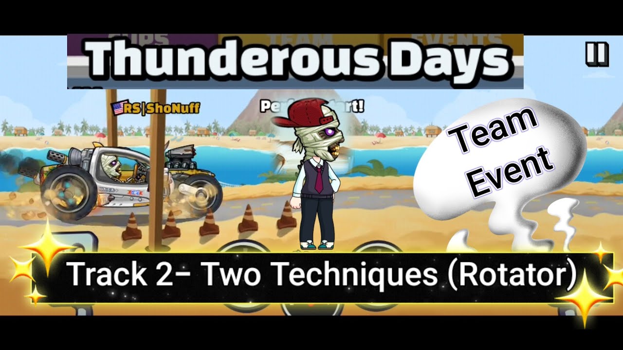 Hill Climb Racing 2 - New Team Event THUNDEROUS DAYS 