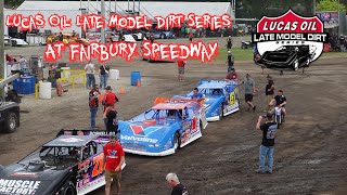 Tempers Flare With The Lucas Oil Dirt Late Models at Fairbury! #Fals