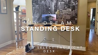 スタンディングデスク | フレームと天板の選び方｜How to Create a Dream Standing Desk with a Custom Tabletop for Remote Work