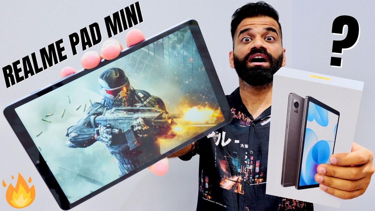 Realme Pad Mini Unboxing & First Look - Best Mini Budget Tablet🔥🔥🔥 