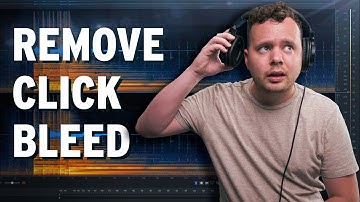How to Remove Click Bleed using iZotope RX & DIY