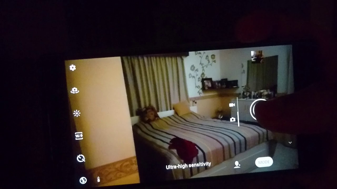 Sony Xperia Xz2 premium can actually see in the dark