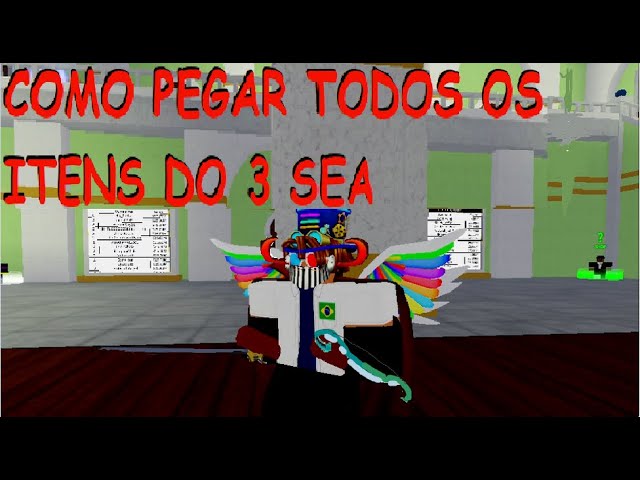 COMO PEGAR TODOS OS ACESSÓRIOS DO SEA 3 NO Blox Fruits 