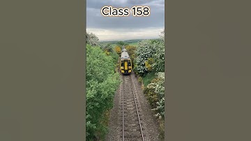 Class 158 Passes on its Journey to Aberdeen