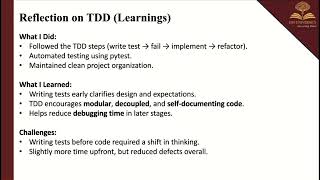 PE_DS Assignment 1: Test-Driven Development (TDD) – “Write Tests First, Then Implement”