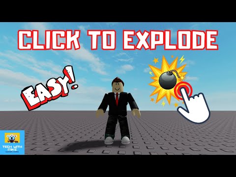 Roblox Studio Tutorial: Click to Explode