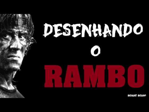 DESENHANDO A CARICATURA DO RAMBO!