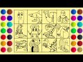 Brainrot Italian Animals - Drawing with Colorful Sand