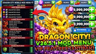 TUTORIAL!🔥 Dragon City Mobile MOD MENU v26.5.1 | Unlimited Gems &amp; Money | Latest 2026 (Android/iOS)