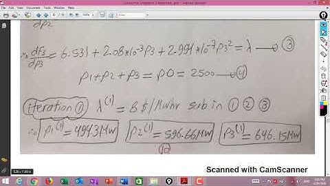 Economic Dispatch using Lambda Iteration Method
