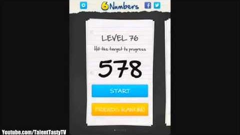 6 Numbers by Brainbow Level 71 80 Answers All Levels 6 Numbers   Level 71 80 All Levels Answers