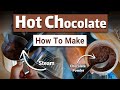 Make Hot Chocolate With Espresso Machine