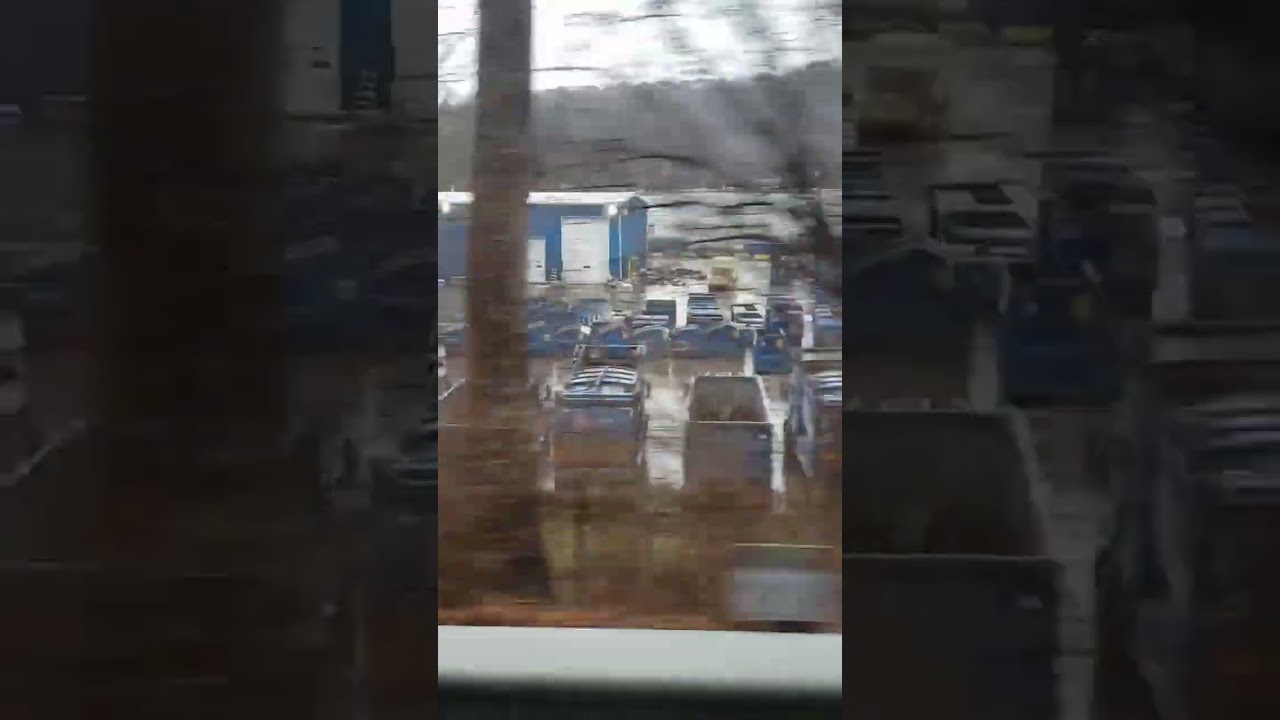 Republic Services yard in Carnegie PA.