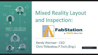 NASCC Mixed reality layout and inspection