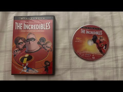 The Incredibles 2005 DVD Menu Walkthrough Disc 1