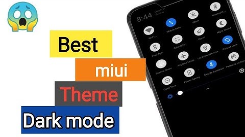 Best Theme For Redmi note 7 Pro - Dark mode | MiUi 10