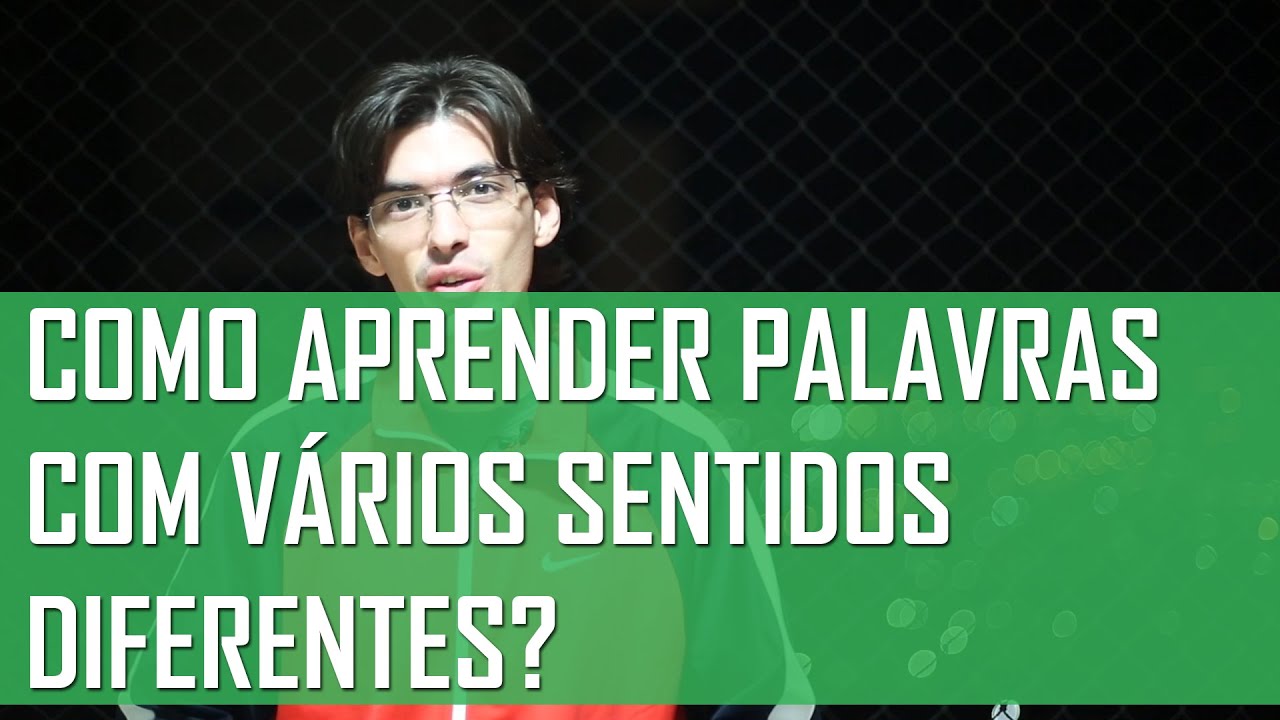 Como Aprender Palavras Com Vários Sentidos Diferentes? | Mairo Vergara vergara victoria