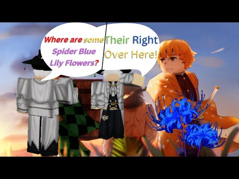 I Asked People If They Saw Any LILY FLOWERS! | Project Slayers
