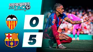 Detalles ✅ Con DOBLETE de YAMAL, el CONJUNTO BLAUGRANA goleó 5-0 a LOS CHÉS y es el ÚNICO LÍDER del TORNEO Actualización