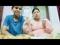 Momos challenge   guess who is the winner nisha tanu vlog 