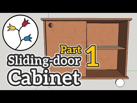 You Can Make A Cabinet With Sliding Doors Part 1 Of 2 Dyi