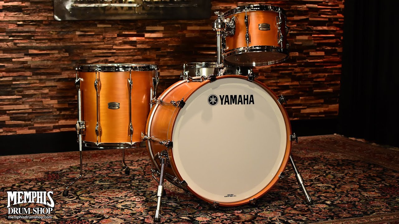 Yamaha Recording Custom Birch Drum Set 22/12/16 Real Wood YouTube
