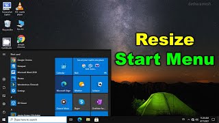 How to Resize Start Menu In Windows 10