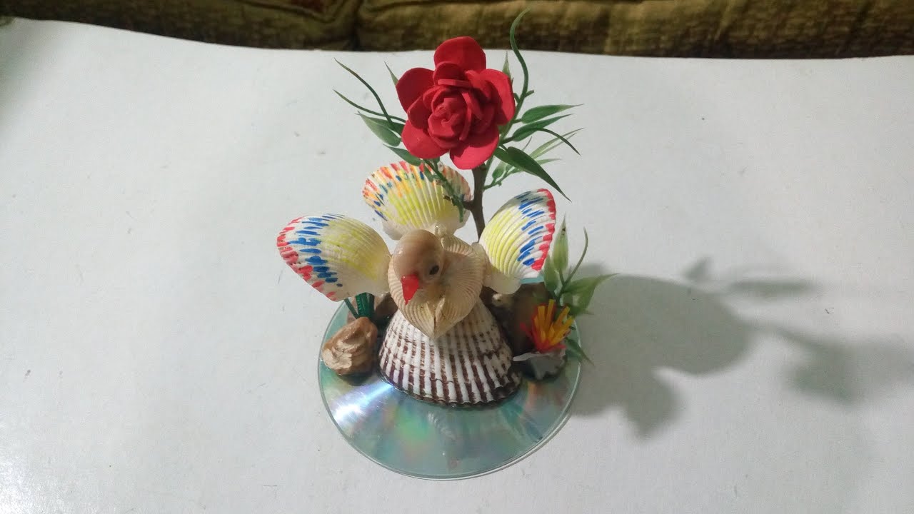 عمل ديكور جميل من القواقع🐚🐚👍😍