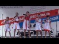 ВИА &quot;АЛЁНУШКА&quot;(мл)-выступление 12.06.2016 у Дворца Спорта (Екатеринбург)