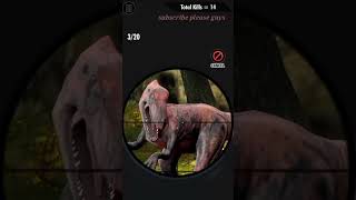 Dino hunter wild dinosaur Android gameplay 🦖🦖🦖#game#video#shorts screenshot 5
