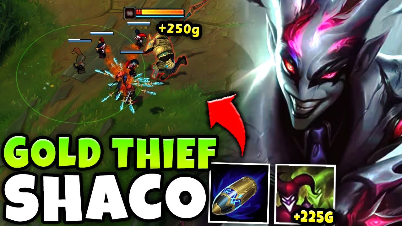 I LOVE FIRST STRIKE SHACO!! ONE R GRANTS ME 225 GOLD? - Pink Ward Shaco ...