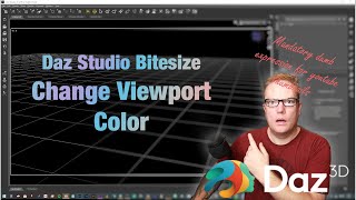 [Daz Studio] Bitesize - Change viewport Background color