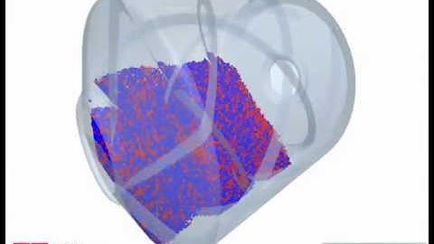 Tablet Coating Movement in Pan Coater using EDEM Simulation (Courtesy of RCPE)