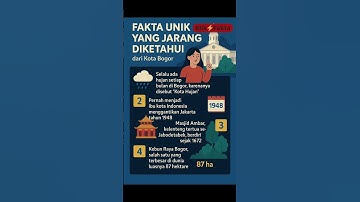 FAKTA UNIK KOTA BOGOR🙌