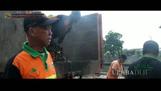 sampah pasca hujan di kali pasar uler koja
