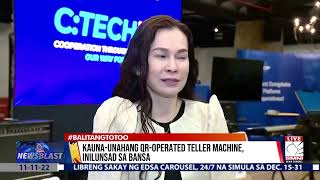newsblast Kauna Unahang Qr Operated Teller Machine Inilunsad Sa Bansa