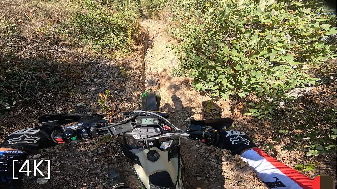 TRIALERA SIN RUEDA TRASERA | RIEJU MR 300 | KTM EXC 300 | GOPRO HERO 13 [4K POV]