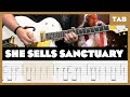 The Cult - She Sells Sanctuary - Guitar Tab | Lesson | Cover | Tutorial