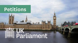 E-petition debate relating to Low Traffic Neighbourhoods and accessibility   - Monday 20 May