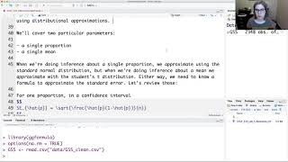Inference for a single sample pre-lab (formula) part 1/3
