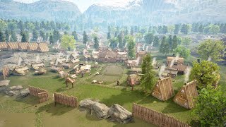 This Epic Viking Fortress City Builder Has EVEN MORE Base Building & SHIPS | Land of the Vikings 1.0
