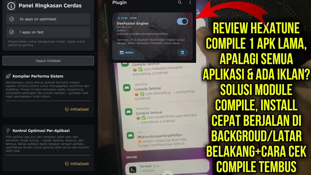 🔥Review Hexatune+Dexfusion Engine Compile Faster! Module Plugin Ax ...