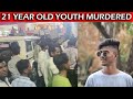 Murdered of 26 year old youth at jewargi cross kalaburagi