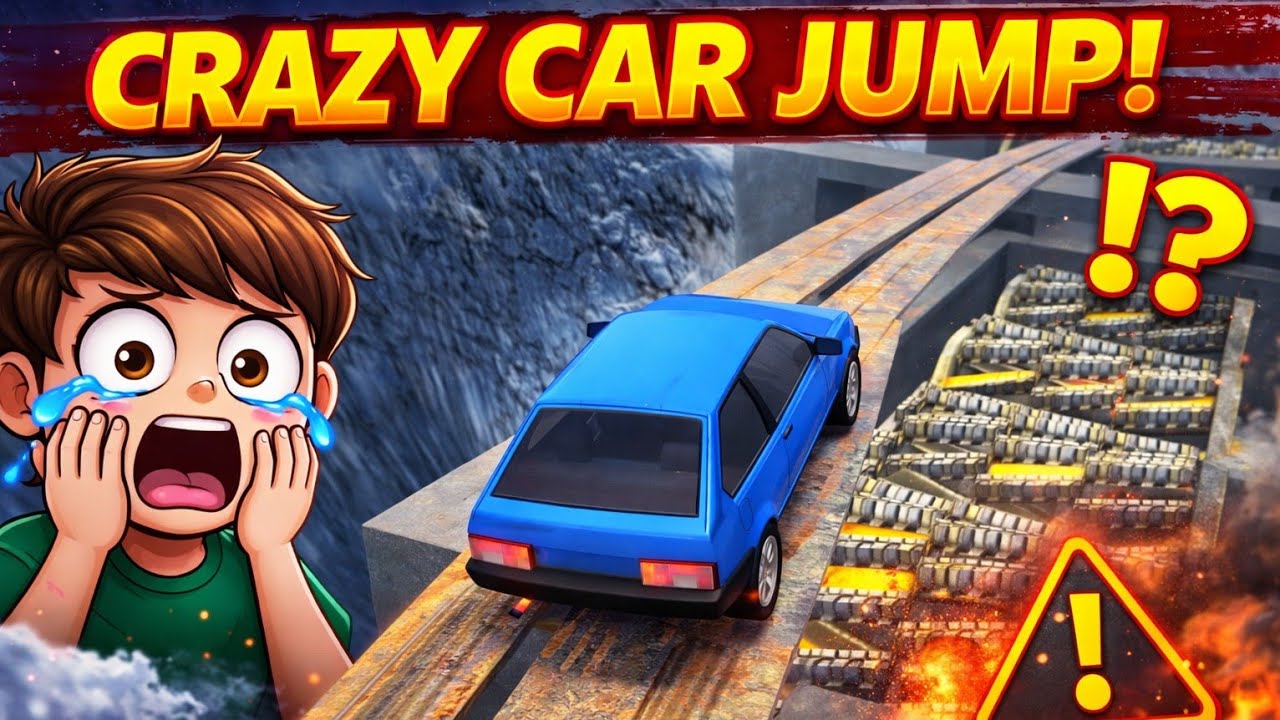 I Tried the Most Impossible Car Jump 😱🔥